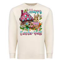 Sandshell happy easter y'all rabbit Premium Sweatshirt - BarkalooDesign