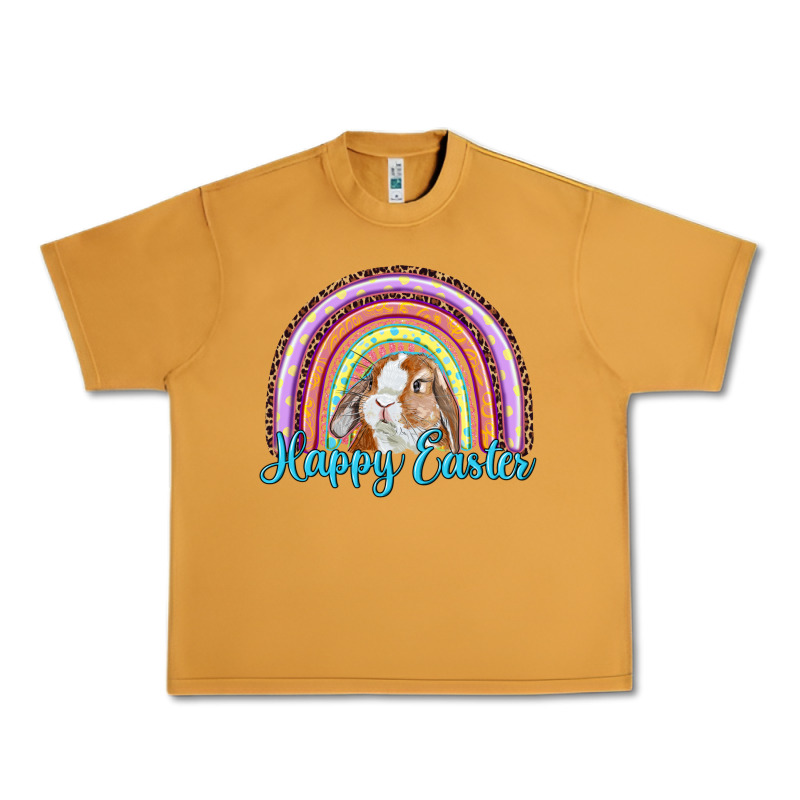 Happy Easter Rainbow Bunny Urban Heavy Tee by RanaPortraitStore | Teevron