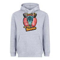 Heather Grey blame it all on my roots black Heavyweight Hoodie - JahusDesignShop