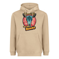 Blame It All On My Roots Black Heavyweight Hoodie | Teevron