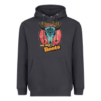 Smoke blame it all on my roots black Heavyweight Hoodie - JahusDesignShop