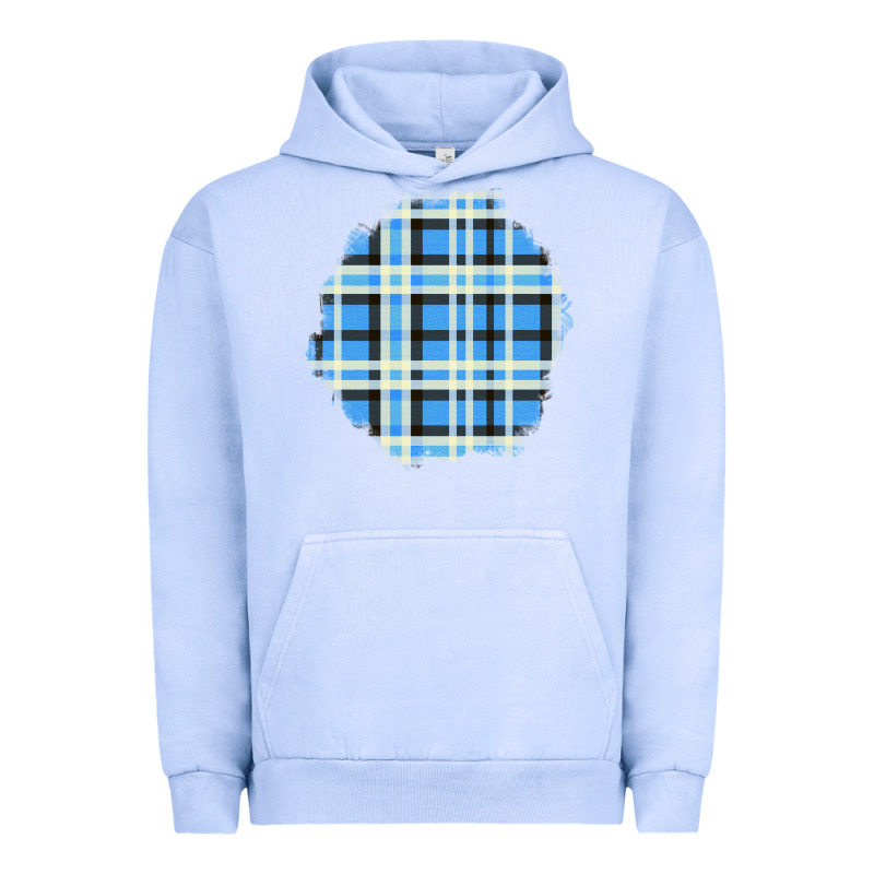 Winter Tartan Patch Urban Hoodie by BundleAndBundleShop | Teevron