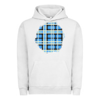 Pigment Lunar Rock Winter Tartan Patch Urban Hoodie - BundleAndBundleShop