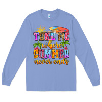Colony Blue take me where summer never ends Long Sleeve Tee - Zillion Design Studio