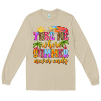 Mushroom take me where summer never ends Long Sleeve Tee - Zillion Design Studio