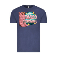 Vintage Denim western disco cowgirl Vintage Tee - texasbilliewilder