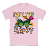 Bubblegum Pink Kind The Happy Classic Tee - CowhideDigitalArt