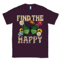 Plum Kind The Happy Classic Tee - CowhideDigitalArt