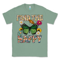 Sage Kind The Happy Classic Tee - CowhideDigitalArt