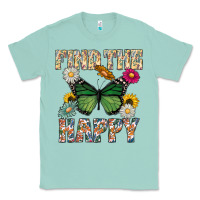 Seafoam Kind The Happy Classic Tee - CowhideDigitalArt