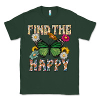 Sports Green Kind The Happy Classic Tee - CowhideDigitalArt