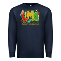 Navy cma certified medical assistant juneteenth Premium Sweatshirt - NancyCooperArtShop
