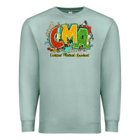 Seafoam cma certified medical assistant juneteenth Premium Sweatshirt - NancyCooperArtShop
