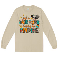 Mushroom just a nail boss building her empire Long Sleeve Tee - AdoDesignShop