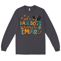 Smoke just a nail boss building her empire Long Sleeve Tee - AdoDesignShop