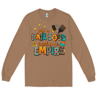 Toasted Coconut just a nail boss building her empire Long Sleeve Tee - AdoDesignShop