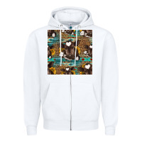 White western baby calf seamless pattern Zipper Hoodie - HRA Design Shop