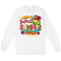 White sweet summer time Long Sleeve Tee - Zillion Design Studio