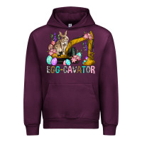 Mauve Wine Egg Cavator Easter Urban Hoodie - BundleAndBundleShop