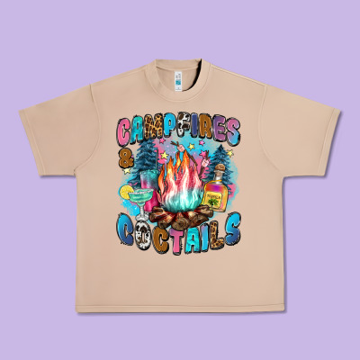Urban Heavy Tee campfires and coctails