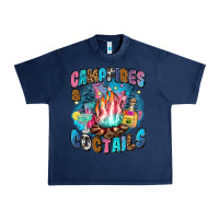 Navy campfires and coctails Urban Heavy Tee - Zillion Design Studio