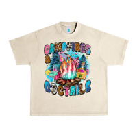Sandshell campfires and coctails Urban Heavy Tee - Zillion Design Studio