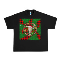 Black Christmas bull skull Urban Heavy Tee - BarkalooDesign