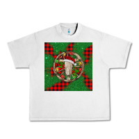 Lunar Rock Christmas bull skull Urban Heavy Tee - BarkalooDesign