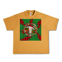 Peanut Butter Christmas bull skull Urban Heavy Tee - BarkalooDesign