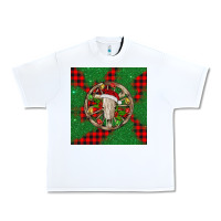 White Christmas bull skull Urban Heavy Tee - BarkalooDesign