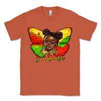 Copper juneteenth butterfly black girl Classic Tee - HRA Design Shop