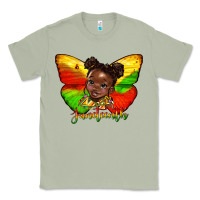 Matcha juneteenth butterfly black girl Classic Tee - HRA Design Shop