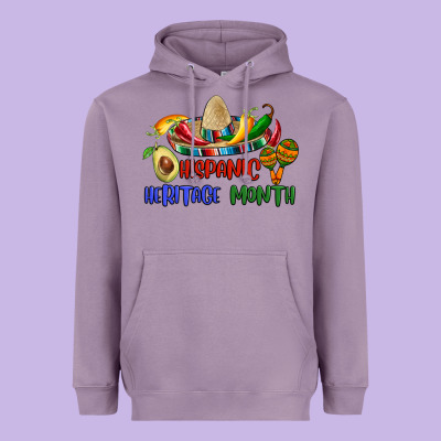 Hispanic Heritage Month Heavyweight Hoodie Designed By Bundleandbundleshop