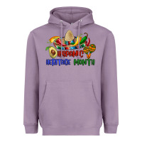 Lavender hispanic heritage month Heavyweight Hoodie - BundleAndBundleShop