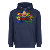 Navy hispanic heritage month Heavyweight Hoodie - BundleAndBundleShop