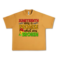 Peanut Butter juneteenth was a promise what was broken Urban Heavy Tee - texasbilliewilder