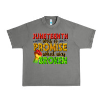 Tornado juneteenth was a promise what was broken Urban Heavy Tee - texasbilliewilder