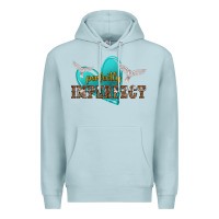 Blue Mist perfectly imperfect Premium Hoodie - NancyCooperArtShop