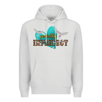 Dove Grey perfectly imperfect Premium Hoodie - NancyCooperArtShop
