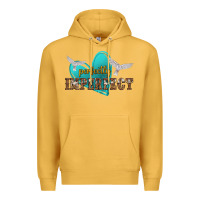 Mustard perfectly imperfect Premium Hoodie - NancyCooperArtShop