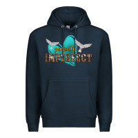 Navy perfectly imperfect Premium Hoodie - NancyCooperArtShop