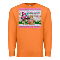 Carrot happy easter y'all  rabbit Premium Sweatshirt - BarkalooDesign