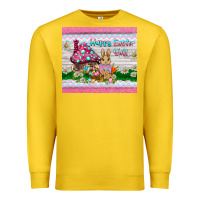 Lemon happy easter y'all  rabbit Premium Sweatshirt - BarkalooDesign