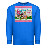 True Royal happy easter y'all  rabbit Premium Sweatshirt - BarkalooDesign