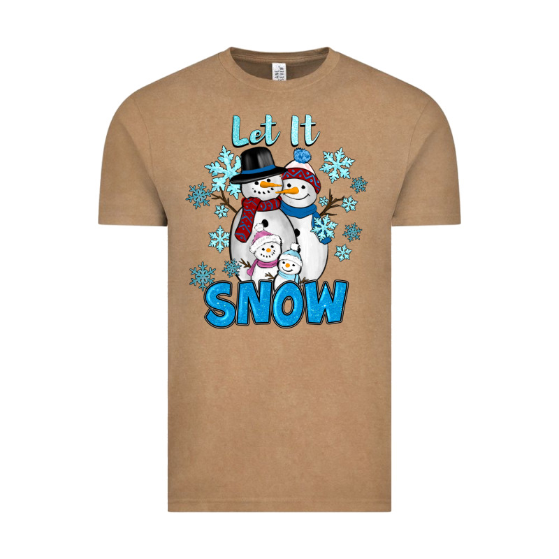 Let It Snow Vintage Tee by RanaPortraitStore | Teevron