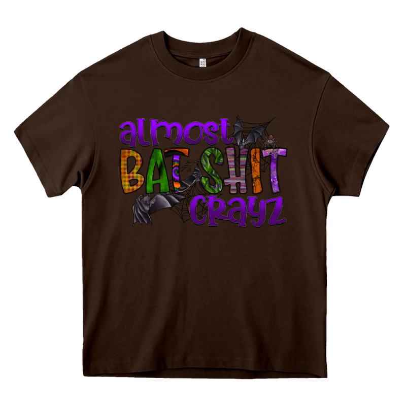 Almost Bat Shit Crayz Heavy Core Tee by SublimationCraftShop | Teevron