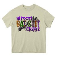 Mossy almost bat shit crayz Heavy Core Tee - SublimationCraftShop