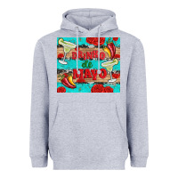 Heather Grey drinko de mayo Heavyweight Hoodie - Artiststas