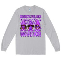 Moon Dust Domestic Violence Warrior Afro Gnomes Long Sleeve Tee - texasbilliewilder