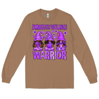Toasted Coconut Domestic Violence Warrior Afro Gnomes Long Sleeve Tee - texasbilliewilder